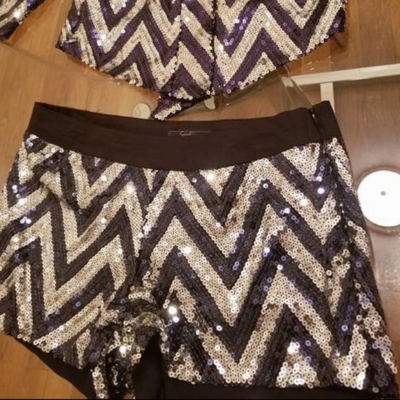 Jessica Simpson Sequin 2pc Set - Picture 2 of 4